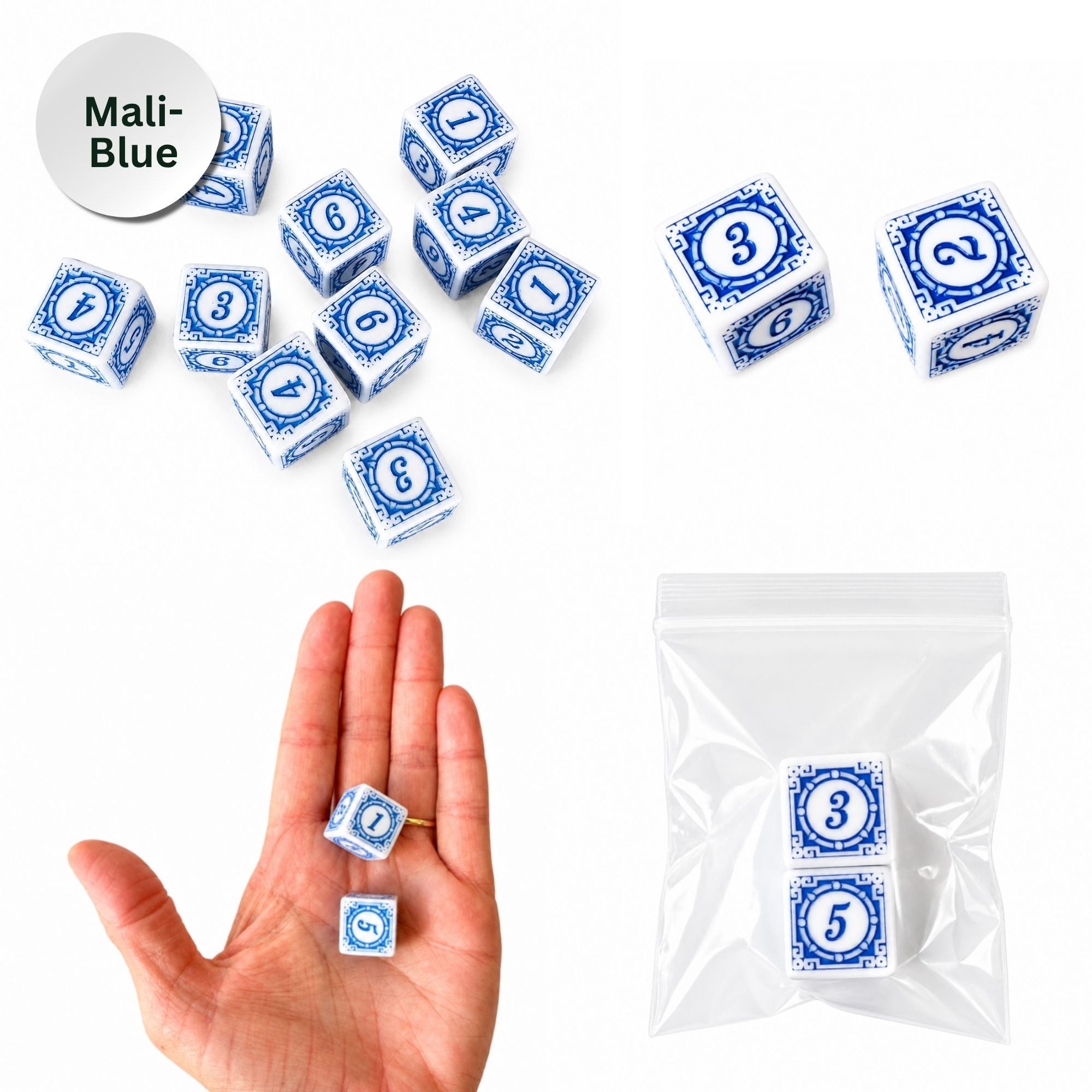 Para"dice" Mahjong Dice Set – Mahjong Accessories - Premium Mahjong Dice