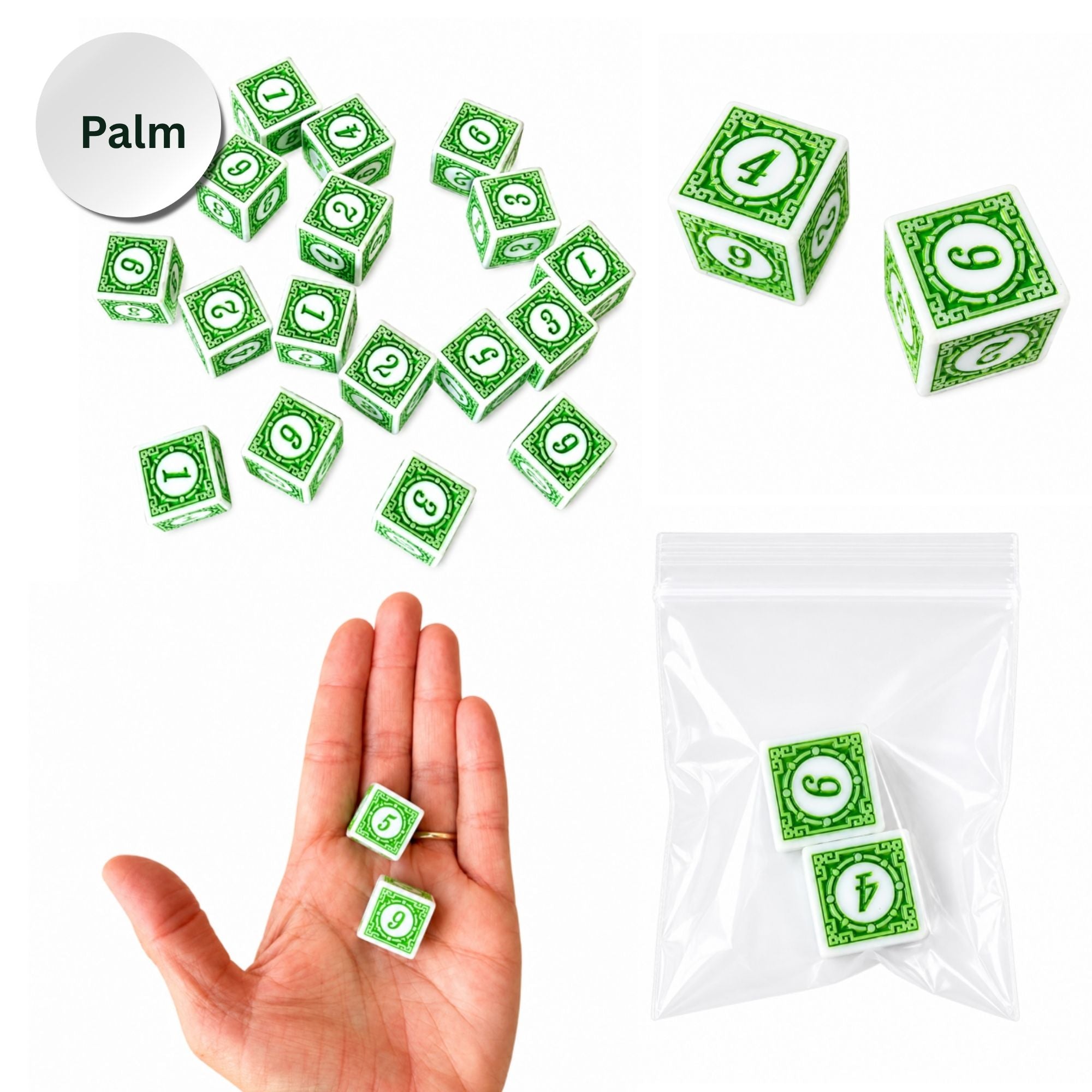 Para"dice" Mahjong Dice Set – Mahjong Accessories - Premium Mahjong Dice