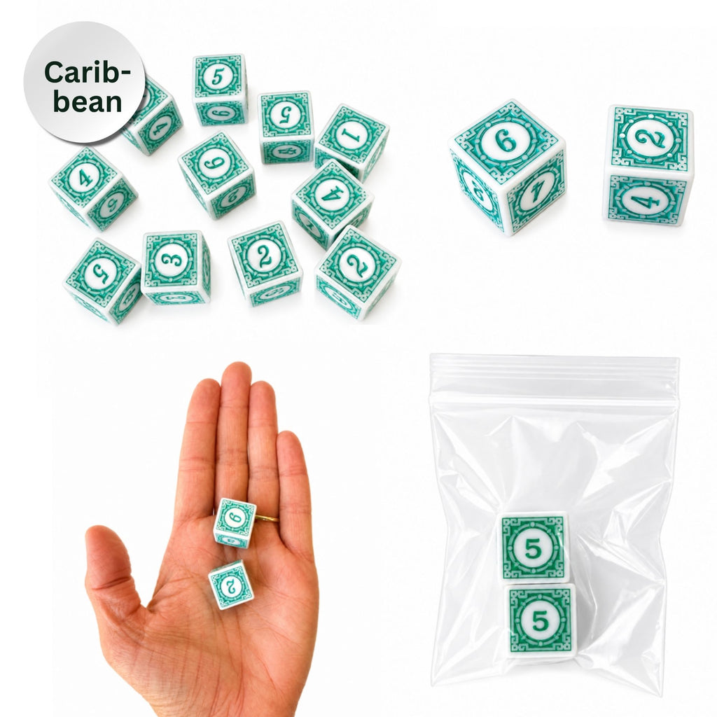 Para"dice" Mahjong Dice Set – Mahjong Accessories - Premium Mahjong Dice