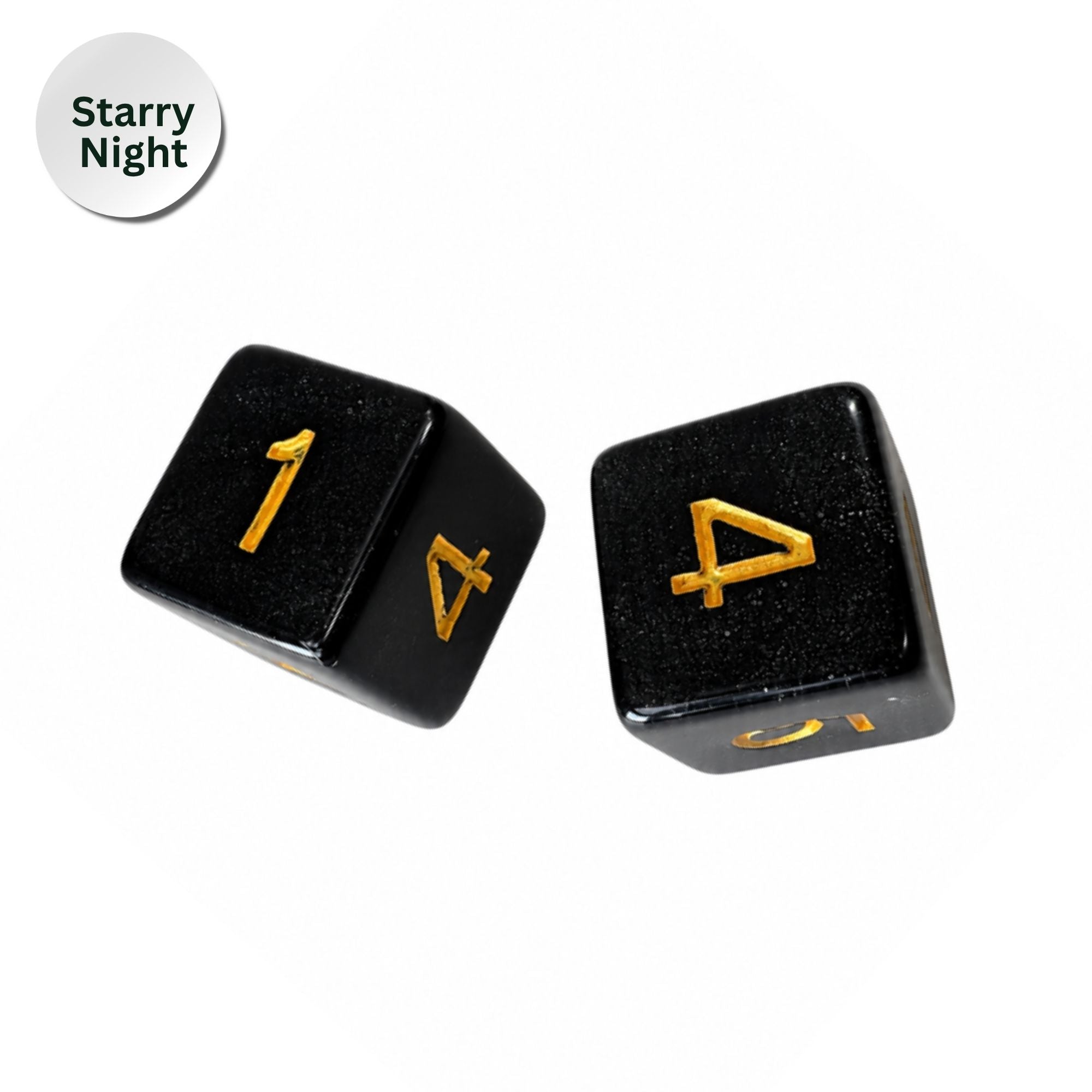 Sparkle Acrylic Mahjong Dice Set – Mahjong Accessories - Premium Mahjong Dice