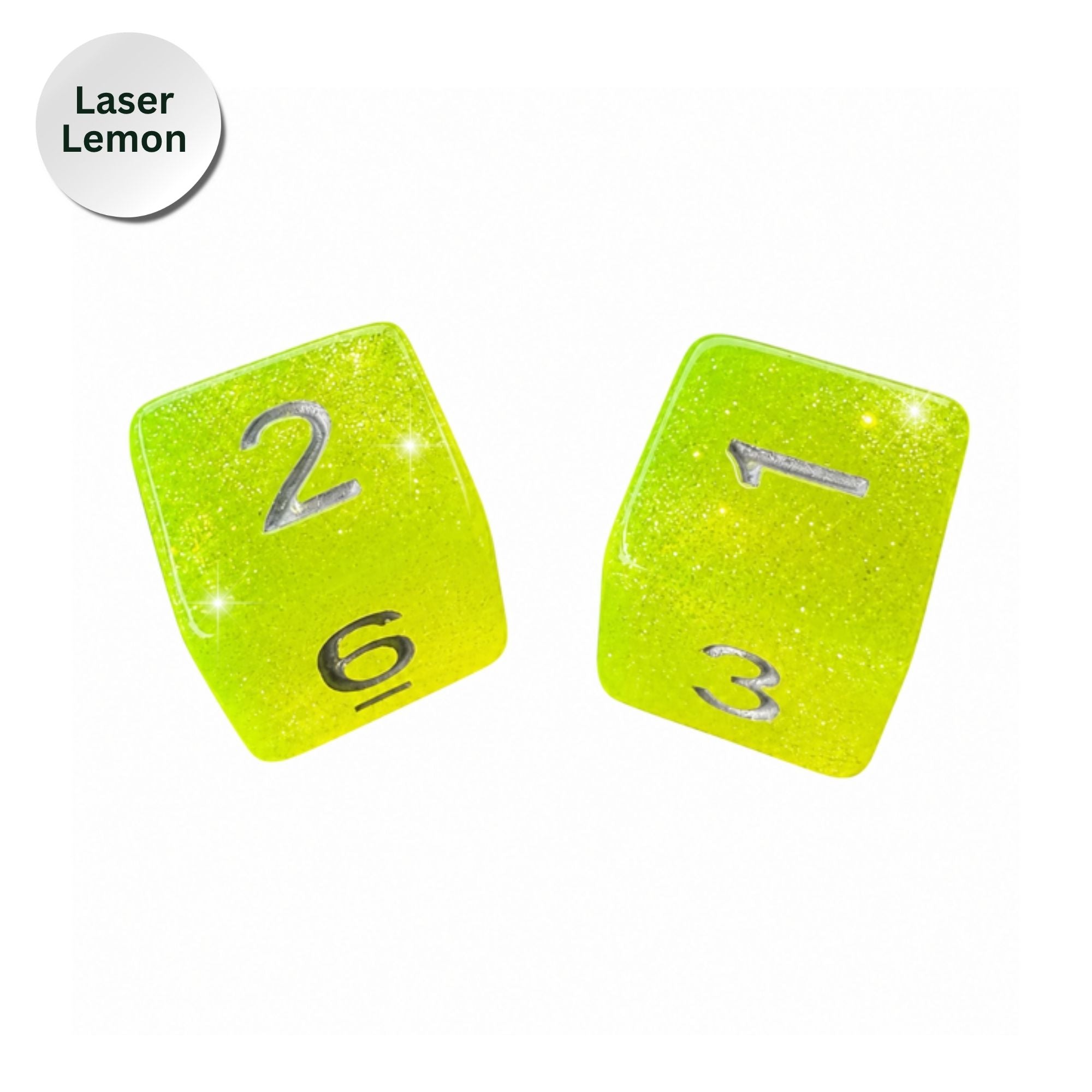 Sparkle Acrylic Mahjong Dice Set – Mahjong Accessories - Premium Mahjong Dice