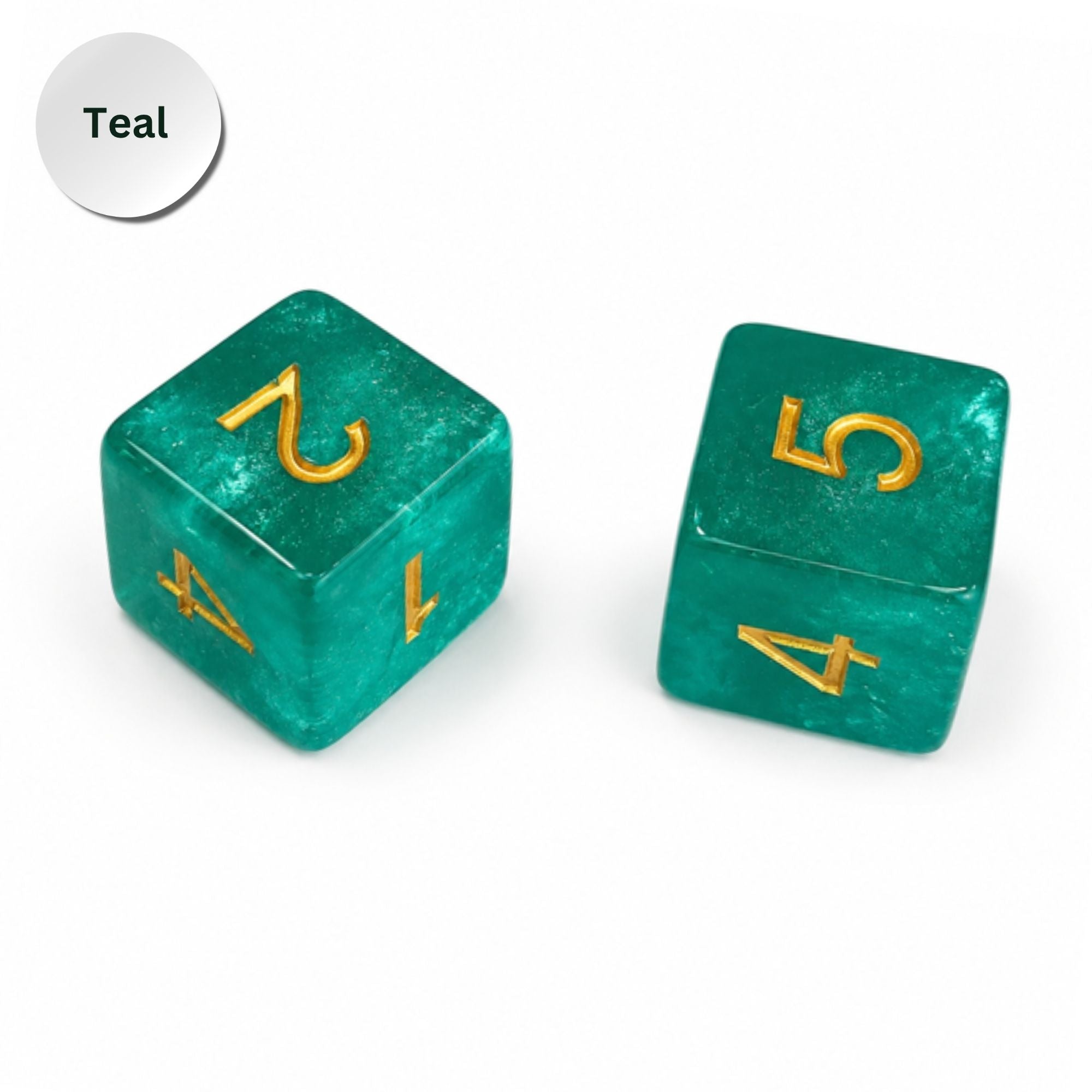 Sparkle Acrylic Mahjong Dice Set – Mahjong Accessories - Premium Mahjong Dice