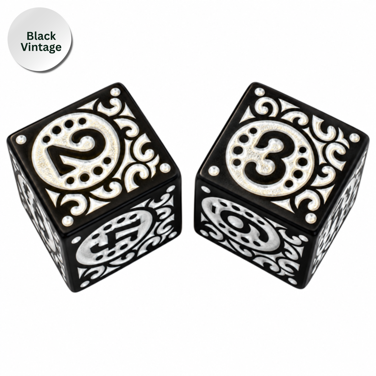 Vintage Mahjong Hand Painted Specialty Dice Set – Specialty Game Accessories