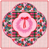 PREORDER - Holiday Wreath Premium Mahjong Mat – 33" - Estimated Ship Oct 1st 2026