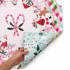 PRE-ORDER - Holly Jolly Double-Sided Leatherette Mahjong Mat 31.5" x 31.5"