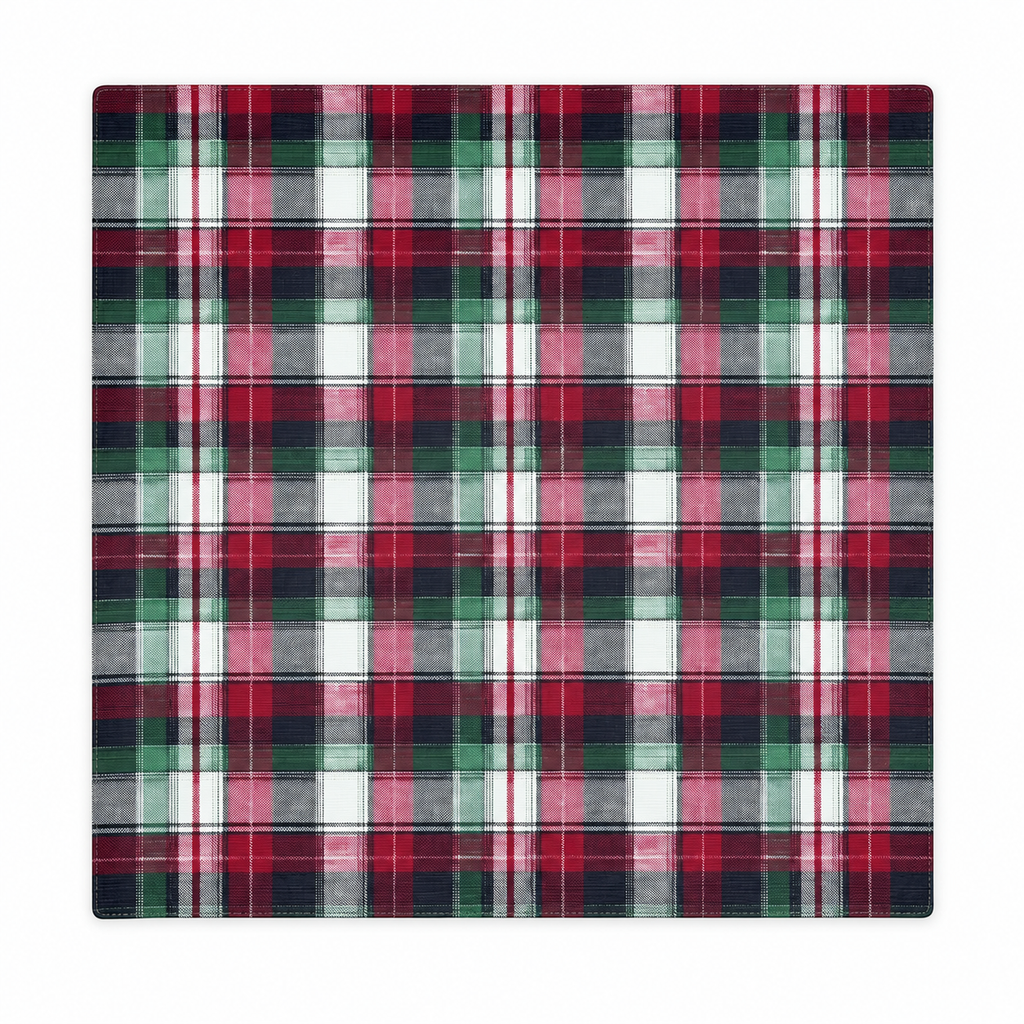 PRE-ORDER - Letters to Santa Double-Sided Leatherette Mahjong Mat 31.5" x 31.5"