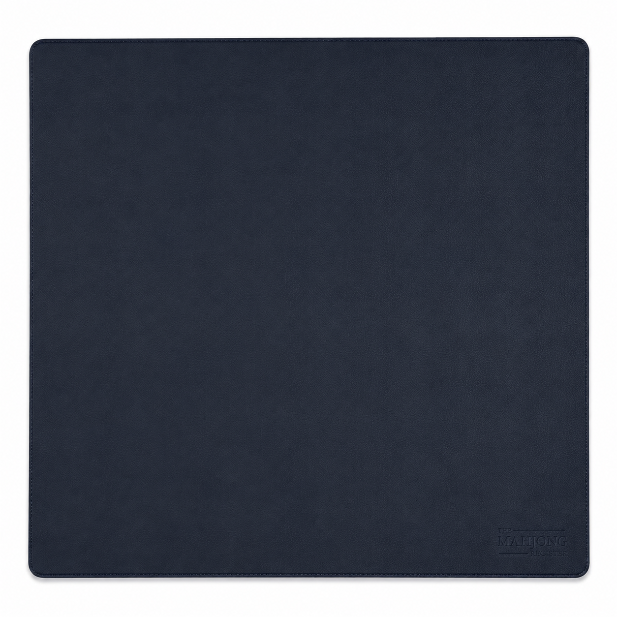 PRE-ORDER - Navy Leatherette Mahjong Mat – 33" x 33" - Estimated Ship Oct 9th