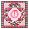 PRE-ORDER - Holiday Wreath Premium Mahjong Mat – 33" - Estimated Ship Sept 25th 2026