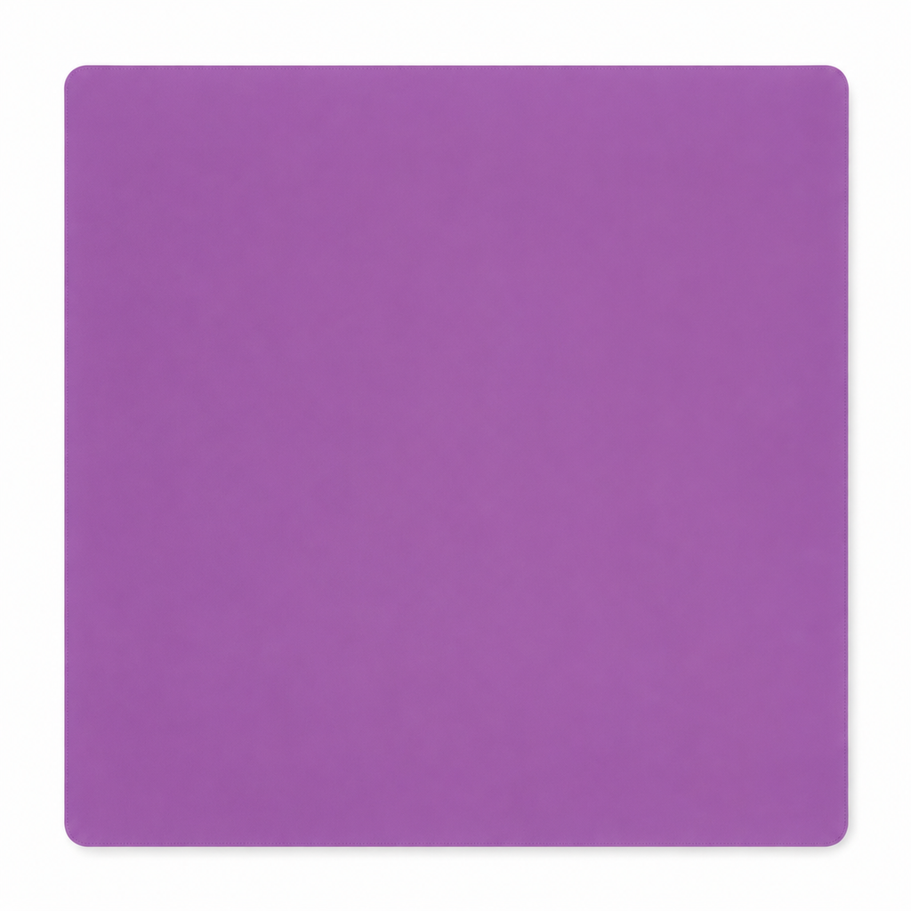 PRE-ORDER - Purple & Coral Pink Double-Sided Leatherette Mahjong Mat – 33" x 33" - Estimated Ship Oct 9th (Copy)