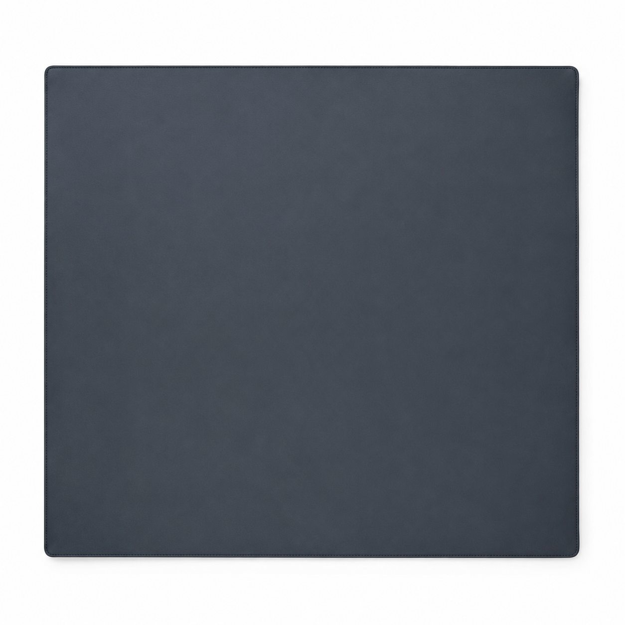 PRE-ORDER - Hunter Green & Navy Double-Sided Leatherette Mahjong Mat – 33" x 33" - Estimated Ship Oct 9th