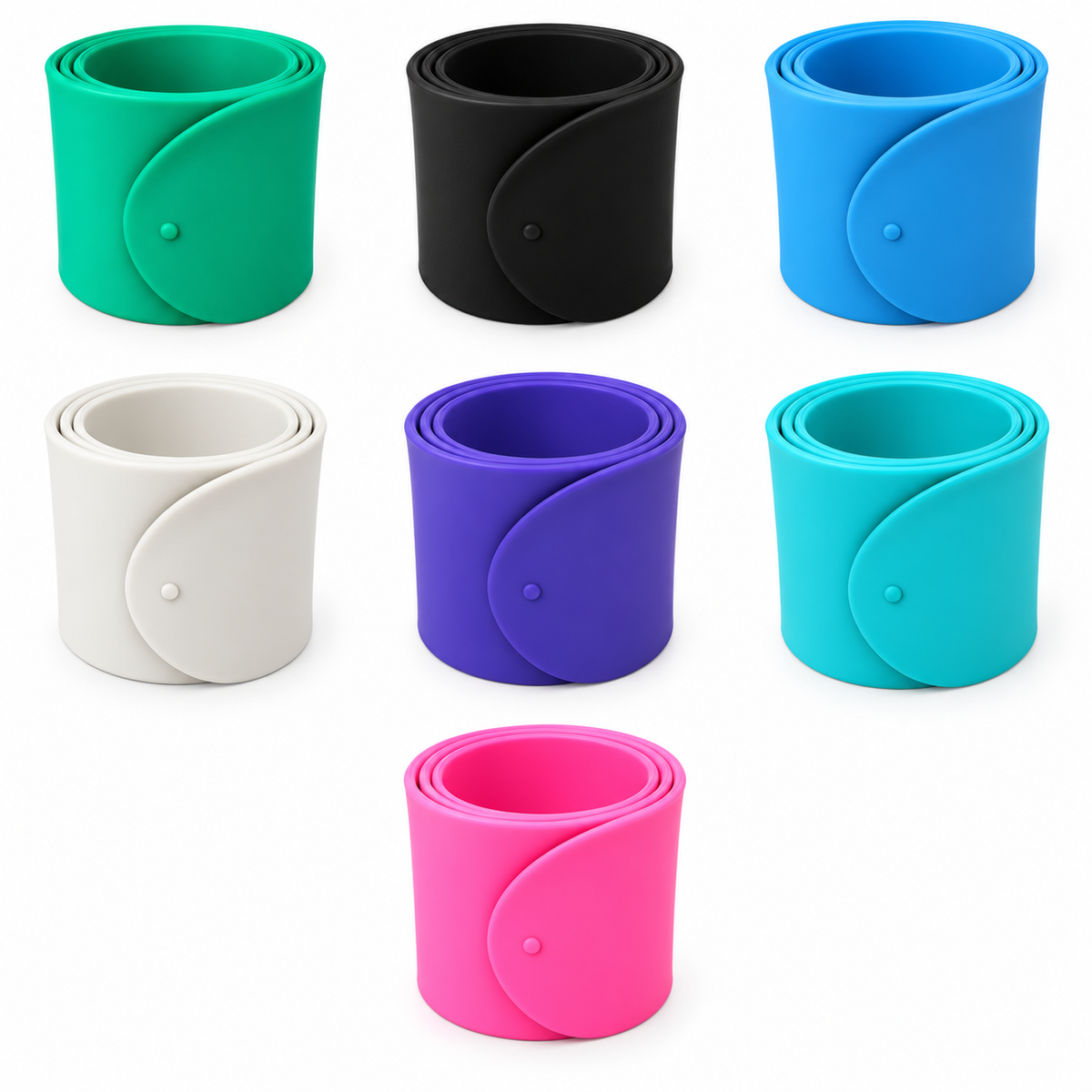 Mahjong Mat Strap | Silicone Slap Bracelet Mat Holder | Roll Up Mahjong Mat Band | Travel Storage Strap | American Mahjong Gift