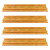 Cane Cabana | Real Rattan Acrylic Mahjong Racks – Set of 4