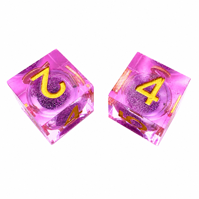 Falling Glitter Dice Collection- Mahjong Dice (Set of 2)